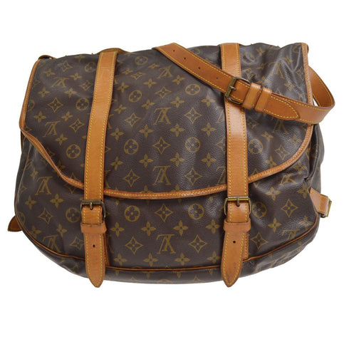 Saumur Handbag Monogram Canvas 43