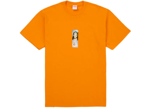 Supreme Prayer Card Box Logo Tee Orange