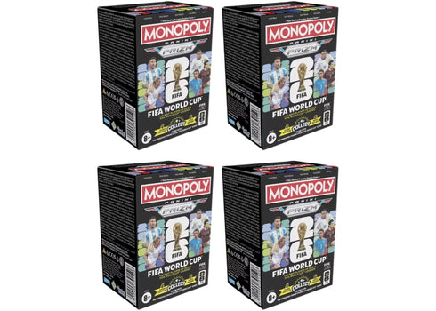 2026 Panini Prizm Monopoly FIFA World Cup Booster Box 4x Lot