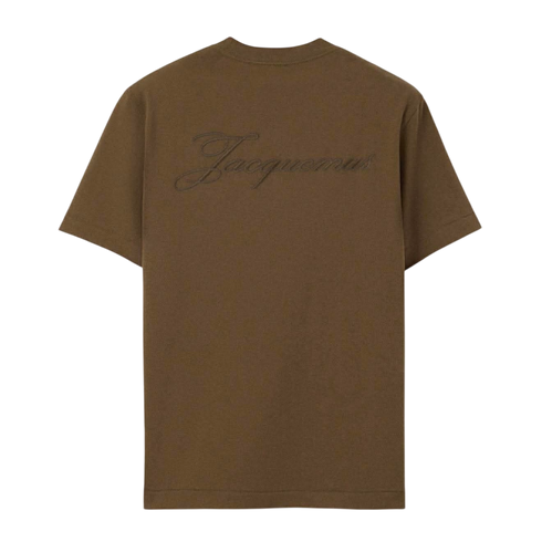 Le t-shirt Logo Jacquemus Khaki