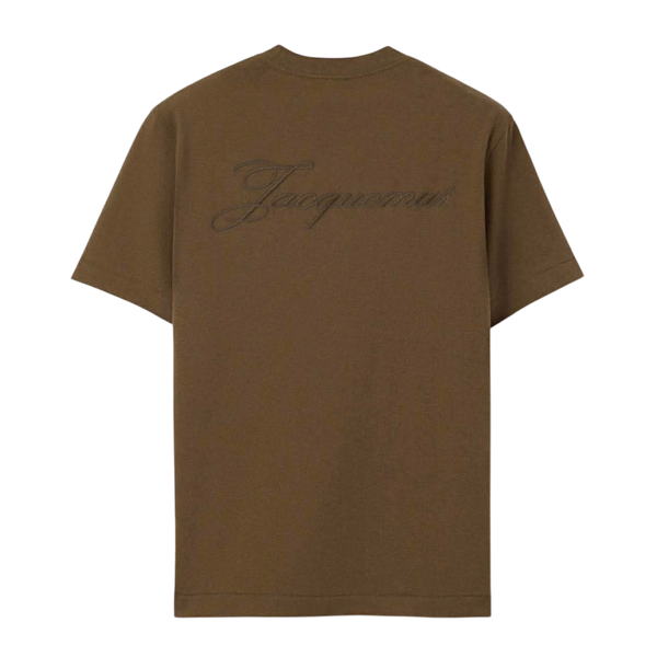 Le t-shirt Logo Jacquemus Khaki
