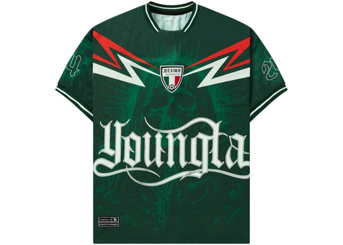 YoungLA x International Football Mexico Soccer Jersey Green