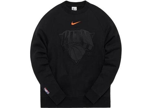 Kith Nike for New York Knicks Fleece Crewneck (FW21) Black
