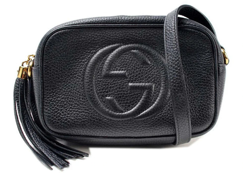 Gucci Soho Disco Leather Mini Black