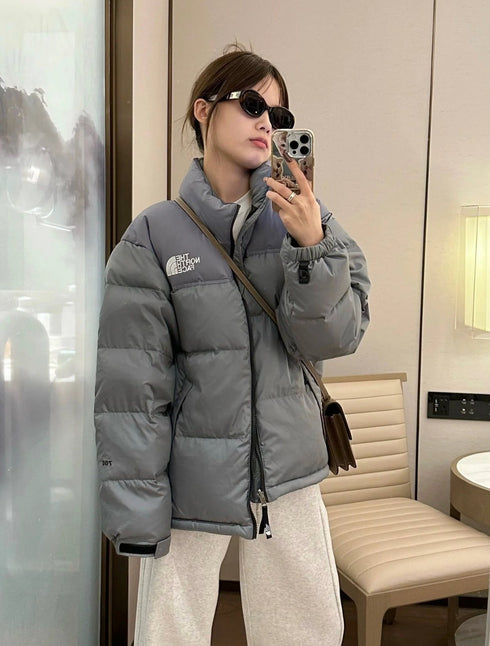 The North Face Color-Block Puffer Jacket