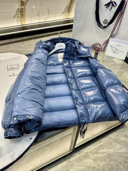 Moncler Maya Hooded Puffer Coat