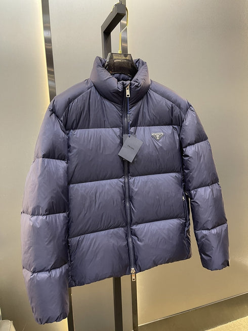 Prada Quilted Stand-Collar Puffer Jacket