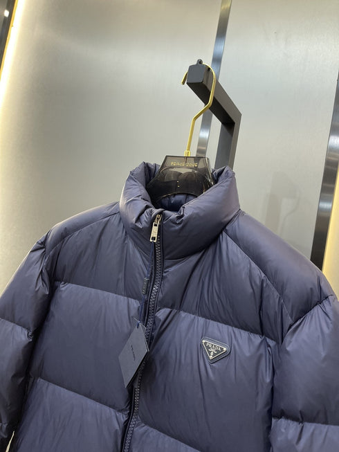 Prada Quilted Stand-Collar Puffer Jacket