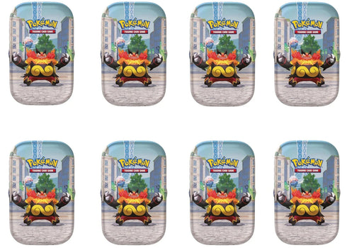 2026 Pokémon Mega Evolution Lumiose City Mini Tin (Pack Art May Vary) 8x Lot