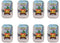 2026 Pokémon Mega Evolution Lumiose City Mini Tin (Pack Art May Vary) 8x Lot