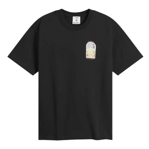 T-shirt Casablanca Landscape Black