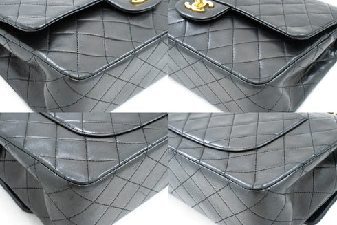 Vintage Classic Double Flap Bag Quilted Lambskin Medium