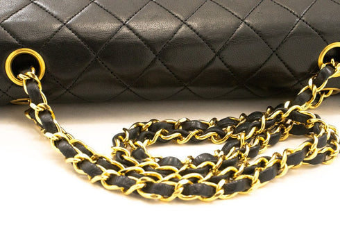 Vintage Classic Double Flap Bag Quilted Lambskin Medium