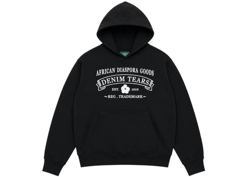 Denim Tears ADG Hoodie Black White