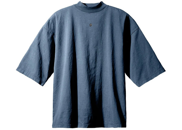 Yeezy Gap Logo 3/4 Sleeve Tee Dark Blue