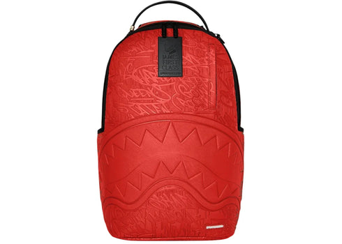 Sprayground James First Class Red Backpack Multicolor
