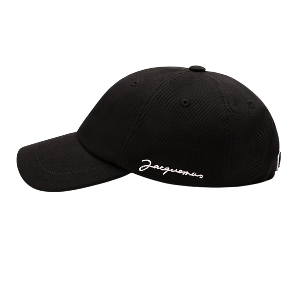 La casquette Signature Jacquemus Black