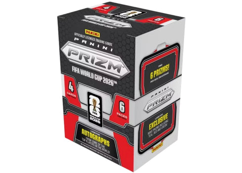 2026 Panini Prizm World Cup Soccer Blaster Box Target Exclusive (Red Parallels)