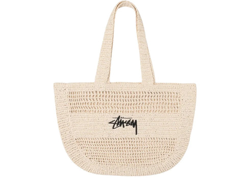 Stussy Woven Tote Bag Ivory