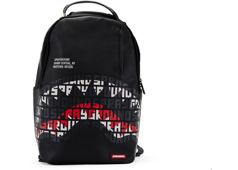 Sprayground Shark Central Sharkcode Backpack Multicolor