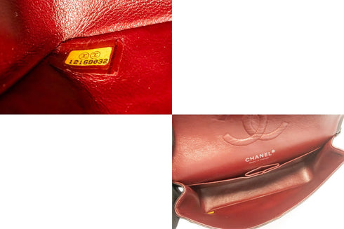 Vintage Classic Double Flap Bag Quilted Lambskin Medium