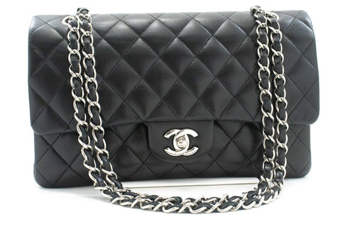 Vintage Classic Double Flap Bag Quilted Lambskin Medium