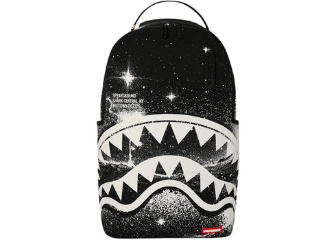 Sprayground Shark Central Overspray Backpack Multicolor