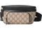 Gucci Front Pocket Belt Bag GG Supreme Small Black/Beige