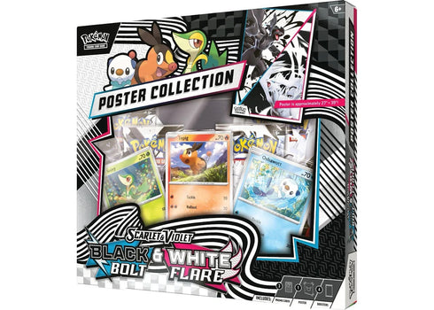 Pokémon Scarlet & Violet Black Bolt/White Flare Unova Poster Collection Box