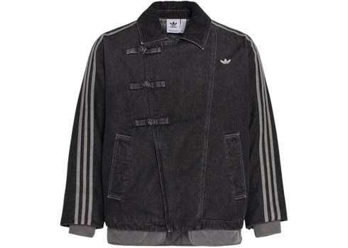 adidas New Year Pad Jacket (Asia Sizing) Medium Black Denim