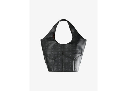 MCM Aren Vi X-Large Shopper Black