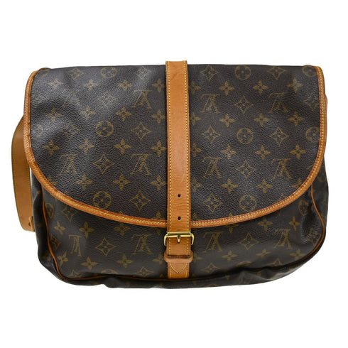 Saumur Handbag Monogram Canvas 35