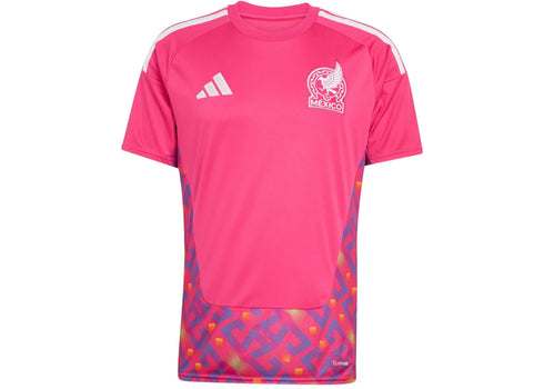 adidas Mexico 2026 Home Goalkeeper Jersey Team Real Magenta