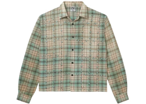 Vale Forever Little Gems L/S Flannel Green