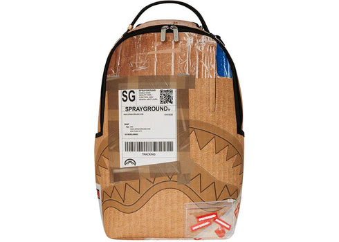 Sprayground Overnight Delivery Backpack Brown
