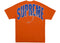 Supreme Rhinestone Script S/S Top Orange