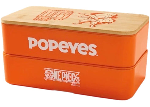 One Piece Popeyes Luffy Anime Bento Box