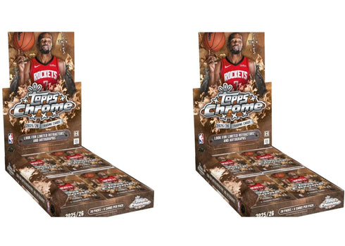 2025/2026 Topps Chrome Cactus Jack Basketball Hobby Box 2x Lot