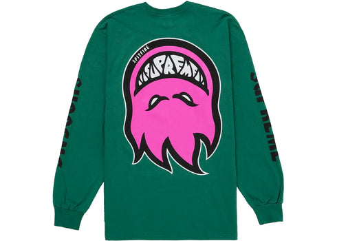 Supreme Spitfire Bighead L/S Tee Green