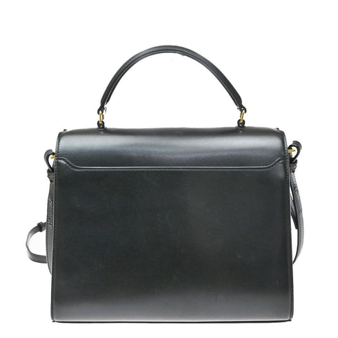 Cassandra Top Handle Bag Leather Medium