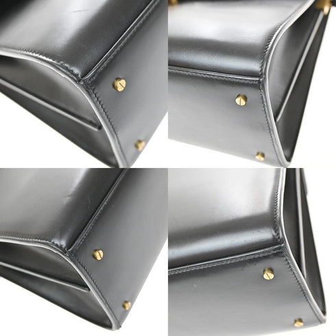 Cassandra Top Handle Bag Leather Medium