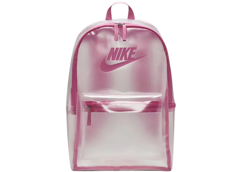 Nike Heritage Crystal 25L Backpack Clear/Magic Flamingo/Magic Flamingo