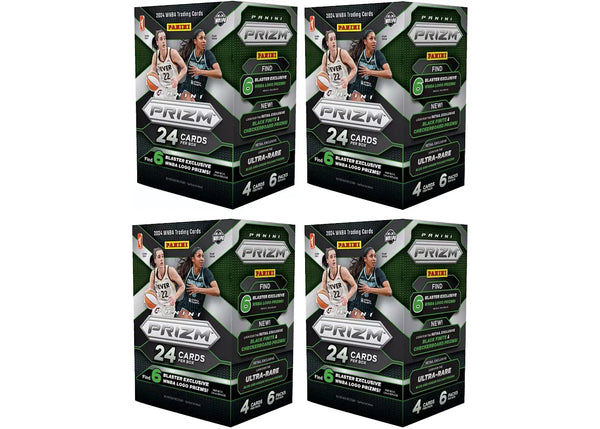 2024 Panini Prizm WNBA Logo Blaster Box 4x Lot