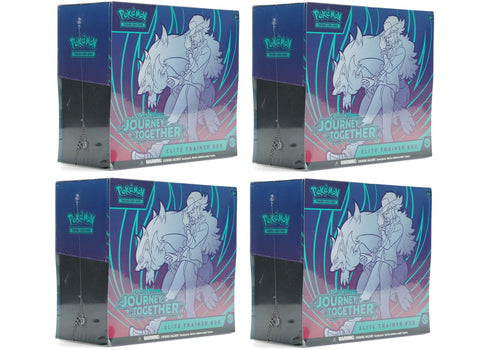 2025 Pokémon Scarlet & Violet Journey Together Elite Trainer Box 4x Lot