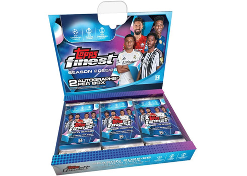 2026 Topps Finest UEFA Club Competitions Hobby Box