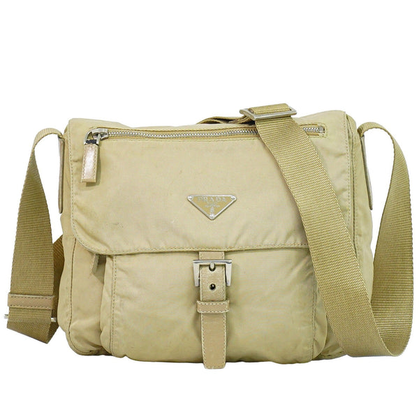 Buckle Messenger Bag Tessuto Small