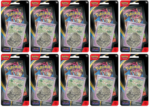 2025 Pokémon Mega Evolution Phantasmal Flames Cottonee Blister Pack 10x Lot