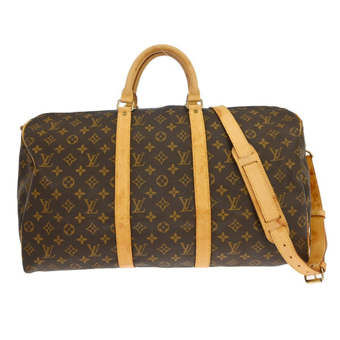 Keepall Bandouliere Bag Monogram Canvas 50