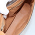 Vintage Saddle Flap Shoulder Bag Macadam Coated Canvas Small