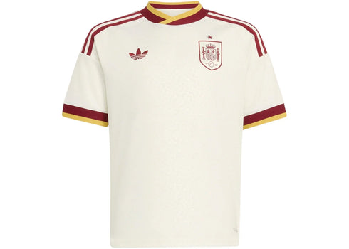 adidas Kids Spain 26 Away Jersey Off White